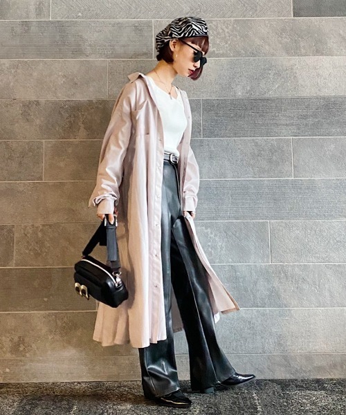 PAGEBOY（ページボーイ）の「カレンダーカコウシャツワンピース（シャツワンピース・レディース・ブラック/モカ/グレイッシュベージュ・FREE）」の5枚目の写真