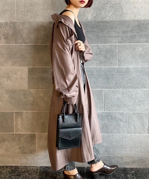 PAGEBOY（ページボーイ）の「カレンダーカコウシャツワンピース（シャツワンピース・レディース・ブラック/モカ/グレイッシュベージュ・FREE）」の7枚目の写真