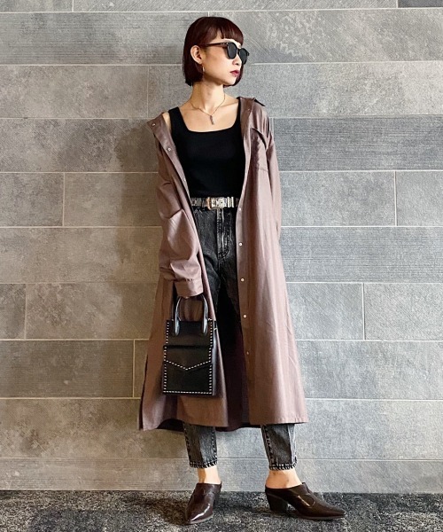 PAGEBOY（ページボーイ）の「カレンダーカコウシャツワンピース（シャツワンピース・レディース・ブラック/モカ/グレイッシュベージュ・FREE）」の8枚目の写真