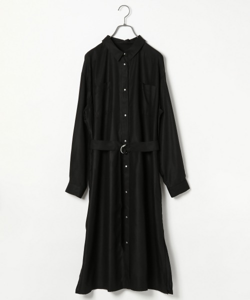 PAGEBOY（ページボーイ）の「カレンダーカコウシャツワンピース（シャツワンピース・レディース・ブラック/モカ/グレイッシュベージュ・FREE）」の10枚目の写真