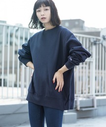 【Champion】レディース チャンピオン リバースウィーブ クルーネック スウェット 12オンス トレーナー