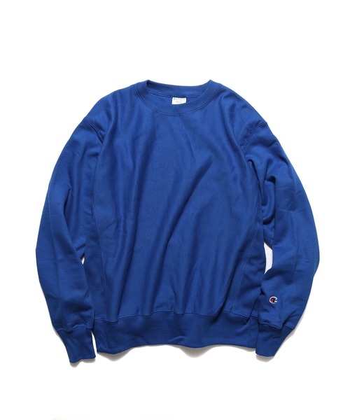 セール Champion レディース チャンピオン リバースウィーブ Champion チャンピオン のファッション スウェット クルーネック 12オンス レディース 12オンス リバースウィーブ トレーナー スウェット 上品ラッピング無料の