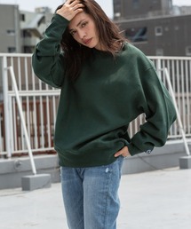【Champion】レディース チャンピオン リバースウィーブ クルーネック スウェット 12オンス トレーナー
