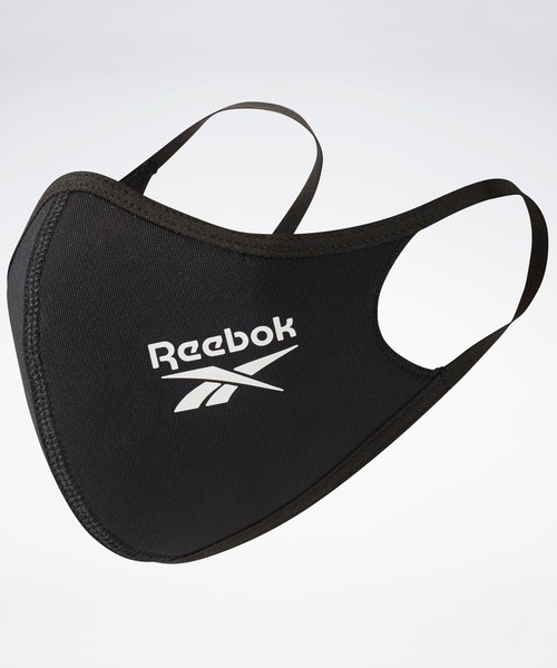 Reebok（リーボック）の「フェイス カバー 3枚組 / Face Covers 3-Pack（マスク・メンズ・ブラック・FREE）」の7枚目の写真