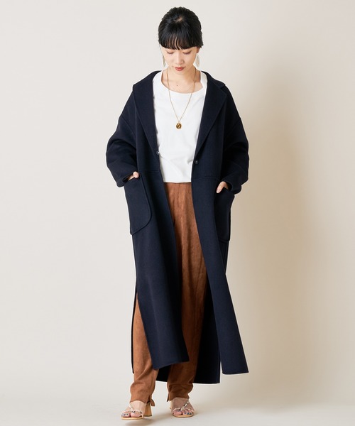 SHENERY（シーナリー）の「リバーロングコート（チェスターコート