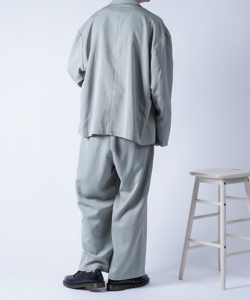 kutir(クティール)の「1タックストレートパンツ setup(その他パンツ・メンズ・チャコールグレー/ライトブルー/ブラウン・SMALL/MEDIUM/LARGE)」の19枚目の写真