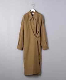 LEMAIRE ダークグレー シャツワンピース 53970023_46_d_215.jpg