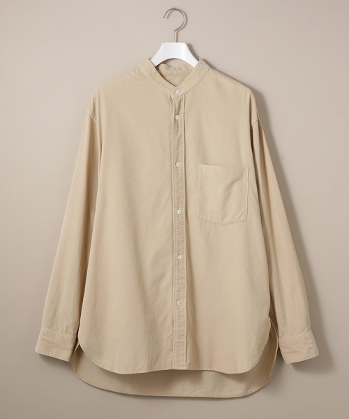 ADAM ET ROPE'(アダムエロペ)の「トルファンコール バンドカラーシャツ(シャツ/ブラウス・メンズ・ベージュ/カーキ・S/M/L)」の18枚目の写真