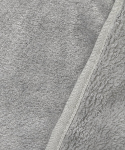 LAKOLE（ラコレ）の「2WAYフリースブランケット / LAKOLE（ブランケット・レディース・ブラック/グレー/オレンジ系その他6・FREE）」の5枚目の写真