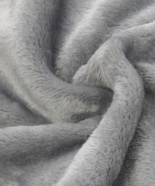 LAKOLE（ラコレ）の「2WAYフリースブランケット / LAKOLE（ブランケット・レディース・ブラック/グレー/オレンジ系その他6・FREE）」の6枚目の写真