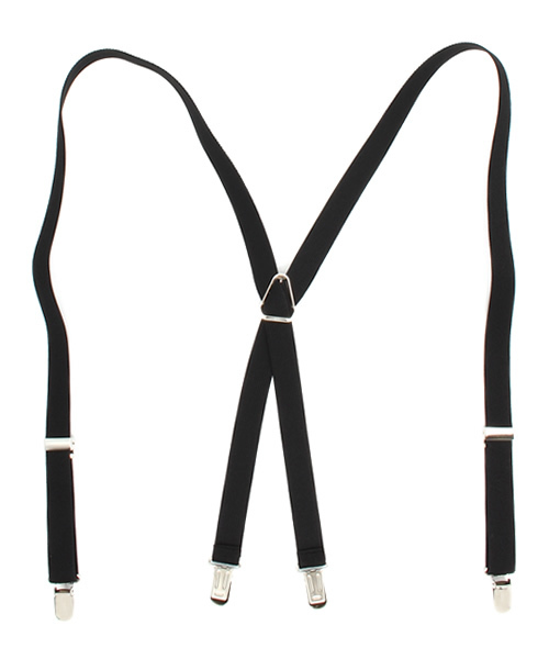 WEGO（ウィゴー）の「WEGO/無地サスペンダー（サスペンダー・レディース・ホワイト/ブラック/ダークグリーン/ネイビー/パープル/ワイン・FREE）」の3枚目の写真