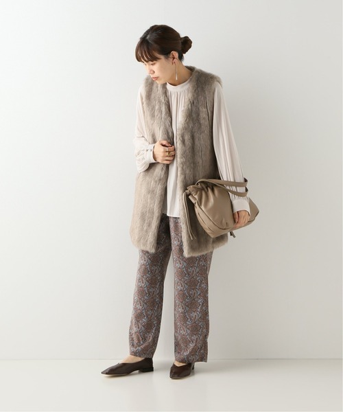 B.C STOCK(ベーセーストック)の「オリエンタルプリントパンツ(その他パンツ・レディース・ネイビー/ブルー系その他・FREE)」の18枚目の写真