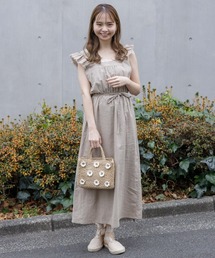 flower | フェザーフリルワンピース(ワンピース)