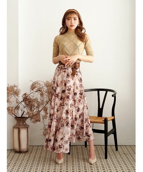 Darich(ダーリッチ)の「モチーフニットトップス(ニット/セーター・レディース・サックスブルー/ピンク/イエロー/アイボリー・FREE)」の10枚目の写真