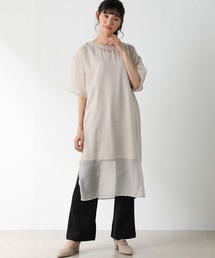 Honeys | インナー付シアーワンピ(ワンピース)