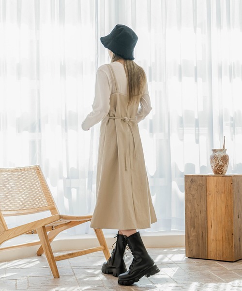 UNE MANSION(ユヌマンション)の「コットンカットオフバケットハット(ハット・レディース・ブラック/ベージュ/ホワイト・ONE SIZE)」の13枚目の写真