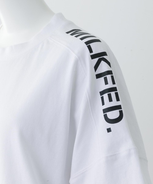 MILKFED.（ミルクフェド）の「SHOULDER LOGO TUNIC（チュニック・レディース・ベージュ/ブラック/ホワイト/ライトグレー・ONE SIZE）」の13枚目の写真