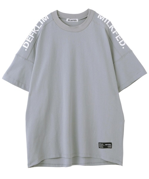 MILKFED.（ミルクフェド）の「SHOULDER LOGO TUNIC（チュニック・レディース・ベージュ/ブラック/ホワイト/ライトグレー・ONE SIZE）」の18枚目の写真