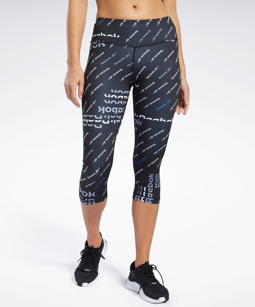 Reebok キレイフィット オールオーバー プリント スポーツブラ タイツ キレイフィット オールオーバー プリント スポーツ ブラ