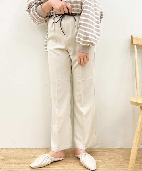 apres jour(アプレジュール)の「MILKフレアパンツ【ZOZOTOWN限定アイテム】(その他パンツ・レディース・アイボリー/ブルー系その他/オレンジ系その他/ブラック/ラベンダー/モカ/ダークブラウン/その他/ミント・MEDIUM/X-LARGE/SMALL)」の10枚目の写真