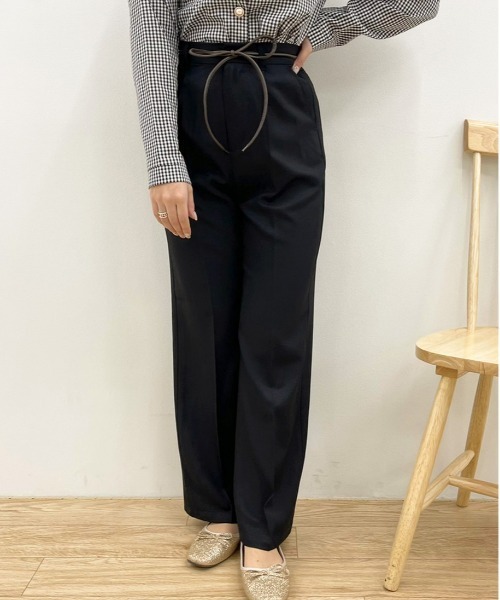 apres jour(アプレジュール)の「MILKフレアパンツ【ZOZOTOWN限定アイテム】(その他パンツ・レディース・アイボリー/ブルー系その他/オレンジ系その他/ブラック/ラベンダー/モカ/ダークブラウン/その他/ミント・MEDIUM/X-LARGE/SMALL)」の17枚目の写真