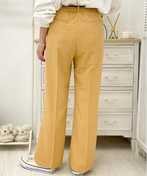 apres jour(アプレジュール)の「MILKフレアパンツ【ZOZOTOWN限定アイテム】(その他パンツ・レディース・アイボリー/ブルー系その他/オレンジ系その他/ブラック/ラベンダー/モカ/ダークブラウン/その他/ミント・MEDIUM/X-LARGE/SMALL)」の21枚目の写真