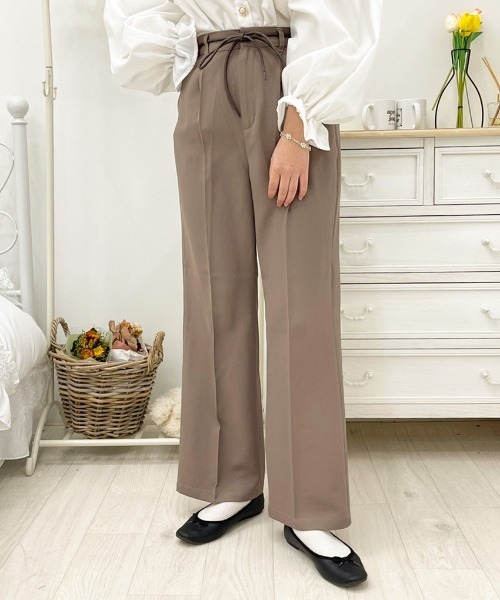 apres jour(アプレジュール)の「MILKフレアパンツ【ZOZOTOWN限定アイテム】(その他パンツ・レディース・アイボリー/ブルー系その他/オレンジ系その他/ブラック/ラベンダー/モカ/ダークブラウン/その他/ミント・MEDIUM/X-LARGE/SMALL)」の22枚目の写真