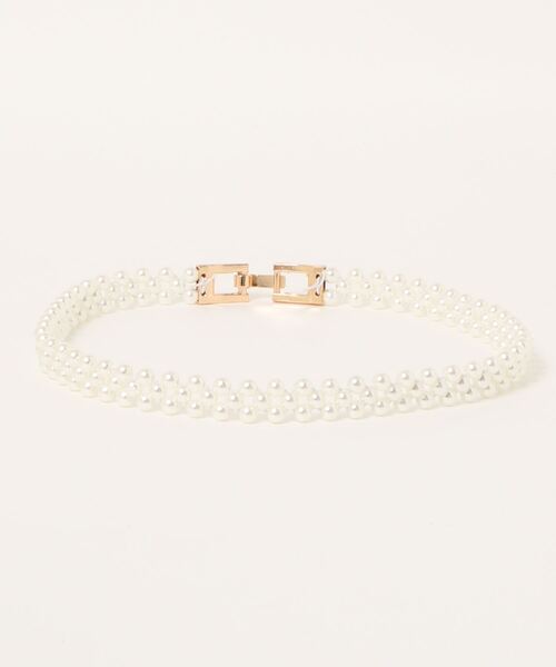 SPINNS（スピンズ）の「バールデザインビットベルト（ベルト・レディース・ゴールド・ONESIZE）」の2枚目の写真