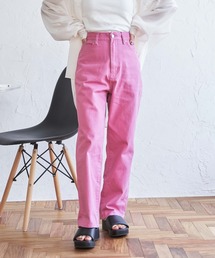 WEGO | WEGO/【マルチサイズ】ハイウエストストレートパンツ(デニムパンツ)