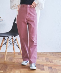 WEGO | WEGO/【マルチサイズ】ハイウエストストレートパンツ(デニムパンツ)