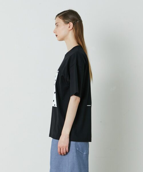 FRAPBOIS（フラボア）の「テイスドットＴ（Tシャツ/カットソー・レディース・ブラック/ホワイト・1/2）」の3枚目の写真
