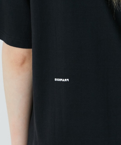 FRAPBOIS（フラボア）の「テイスドットＴ（Tシャツ/カットソー・レディース・ブラック/ホワイト・1/2）」の11枚目の写真