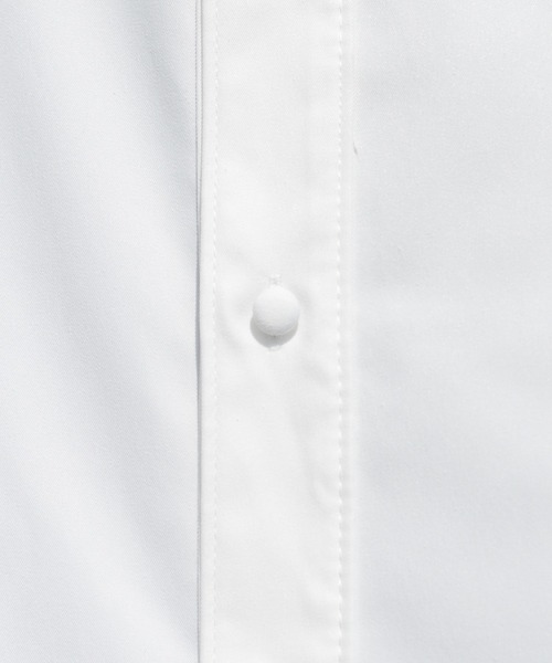 kutir（クティール）の「フラワー刺繍オーバーシャツ（シャツ/ブラウス・メンズ・ホワイト/ブラック/ライトグリーン・MEDIUM/LARGE）」の11枚目の写真