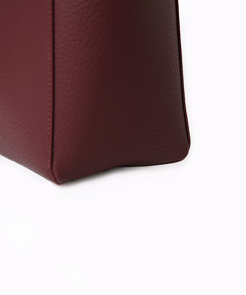 LOWELL things（ロウェル　シングス）の「【販売店舗限定】軽量2WAYシンプルトート（トートバッグ・レディース・ブラック/ボルドー/アイボリー/グレー・フリー）」の16枚目の写真