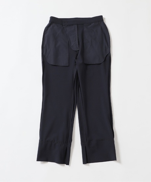 SLOBE IENA（スローブイエナ）の「PEストレッチ 裾リボンパンツ