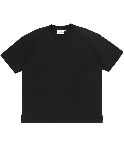 SPINNS（スピンズ）の「【ゆったりシルエット】オーバーサイズCOOL 半袖Tシャツ（Tシャツ/カットソー・メンズ・ブラック/オフホワイト/チャコール/ダークブルー・M/L）」の14枚目の写真