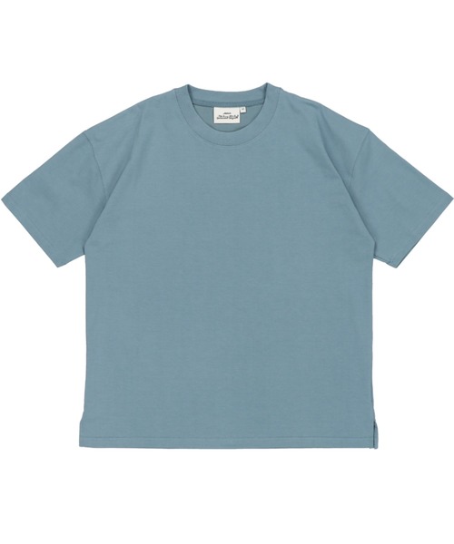 SPINNS（スピンズ）の「【ゆったりシルエット】オーバーサイズCOOL 半袖Tシャツ（Tシャツ/カットソー・メンズ・ブラック/オフホワイト/チャコール/ダークブルー・M/L）」の12枚目の写真