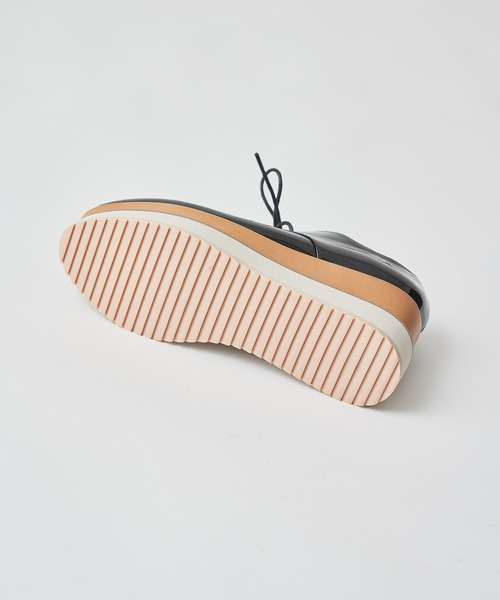 one after another NICE CLAUP（ワンアフターアナザーナイスクラップ）の「レースアップ厚底シューズ（その他シューズ・レディース・ブラック・SMALL/MEDIUM/LARGE）」の3枚目の写真