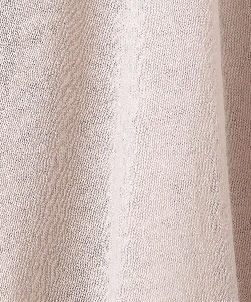 UNITED ARROWS（ユナイテッドアローズ）の「UWCC C/LI/N ドルマン ショート カーディガン◆（カーディガン/ボレロ・レディース・ブラック/ベージュ/オフホワイト・FREE）」の17枚目の写真