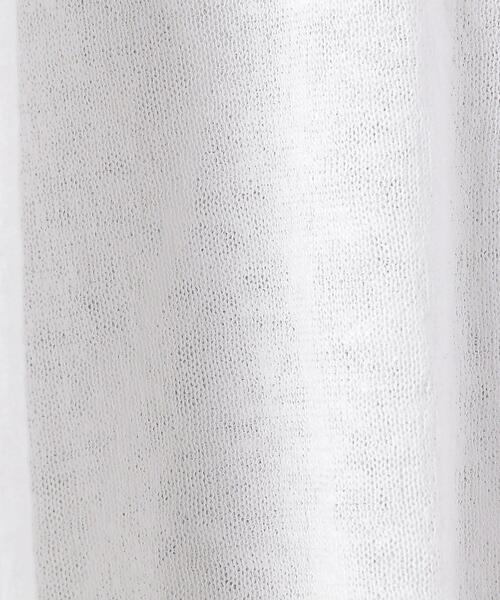 UNITED ARROWS（ユナイテッドアローズ）の「UWCC C/LI/N ドルマン ショート カーディガン◆（カーディガン/ボレロ・レディース・ブラック/ベージュ/オフホワイト・FREE）」の19枚目の写真