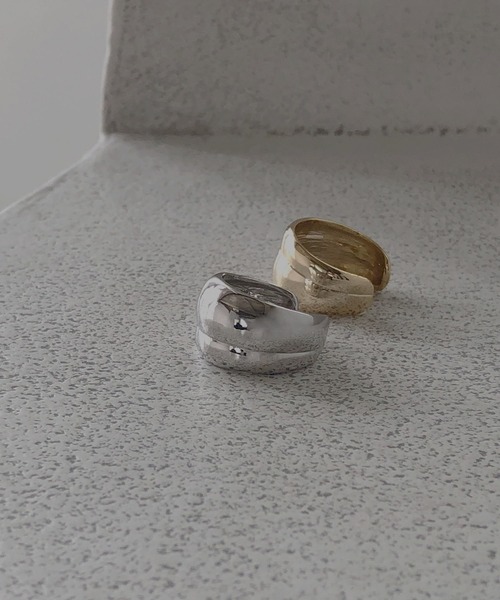 MIELI INVARIANT(ミエリインヴァリアント)の「Wide Form Ring(リング・レディース・ゴールド/シルバー・FREE)」の6枚目の写真