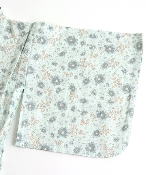apres les cours（アプレレクール）の「あわいろ花柄浴衣（浴衣・キッズ・ラベンダー/ミント・100/120/140/130/150/110）」の6枚目の写真