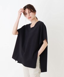 SHOO・LA・RUE | 綿Vネックベスト(ベスト)