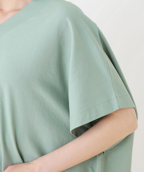 SHOO・LA・RUE（シューラルー）の「◆綿Vネックベスト（ベスト・レディース・ホワイト系/ブラック/グリーン・00）」の8枚目の写真