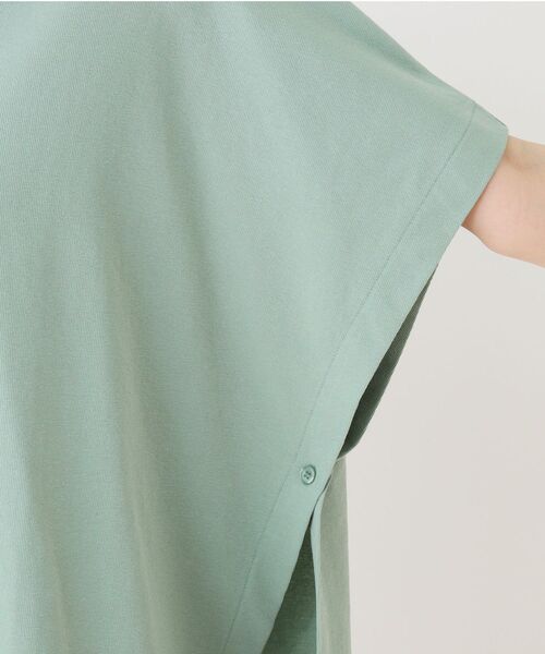 SHOO・LA・RUE（シューラルー）の「◆綿Vネックベスト（ベスト・レディース・ホワイト系/ブラック/グリーン・00）」の9枚目の写真