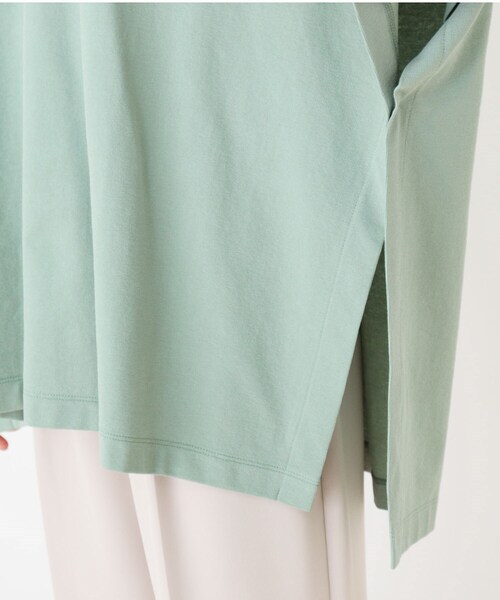 SHOO・LA・RUE（シューラルー）の「◆綿Vネックベスト（ベスト・レディース・ホワイト系/ブラック/グリーン・00）」の10枚目の写真