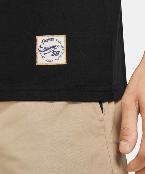 NIKE SB（ナイキエスビー）の「NIKESB/ナイキエスビー スケート Tシャツ SB DAAN VAN DER LINDEN ダーン・ヴァン・ダー・リンデン DD1295-010（Tシャツ/カットソー・メンズ・ブラック・M/L/XL）」の6枚目の写真