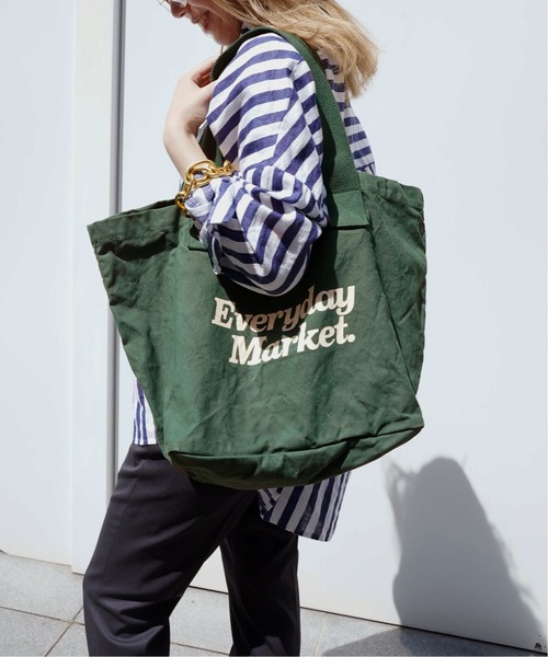 SKIN MARKET TOTE USED加工 EVERYLIKE別注 SKIN（スキン）の「【SKIN/スキン】 MARKET TOTE バッグ（トート