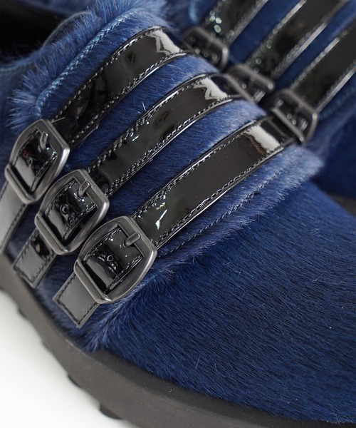 SHAREEF（シャリーフ）の「THREE BELTS MONK（ドレスシューズ・メンズ・ブラック/オフホワイト/ネイビー・2/1/3）」の11枚目の写真