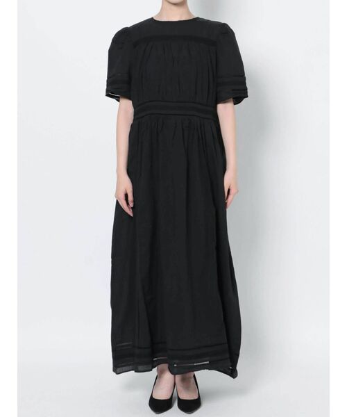 Ungrid（アングリッド）の「コットンマキシワンピース（ワンピース・レディース・オフホワイト/ブラック・FREE）」の12枚目の写真